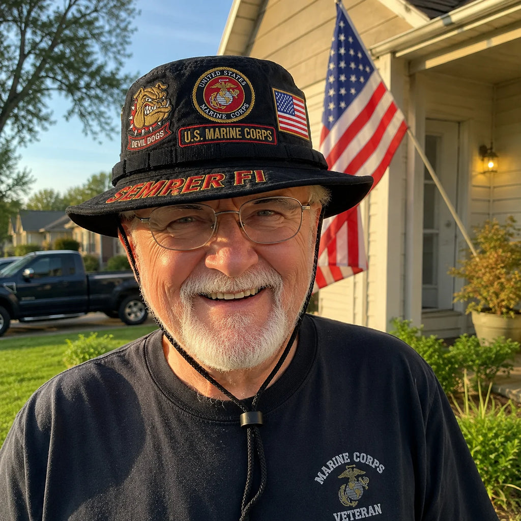 🇺🇸 Last Day Promo: 49% OFF -🦅U.S. Marine Corps Devil Dogs Commemorative Boonie Hat