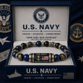 🇺🇸 Last Day Promo: 49% OFF - ⚓U.S. Navy Non Sibi Sed Patriae Tribute Beaded Bracelet - 🌊Buy 2 Get 1 Free & ✈️Free Shipping Today!