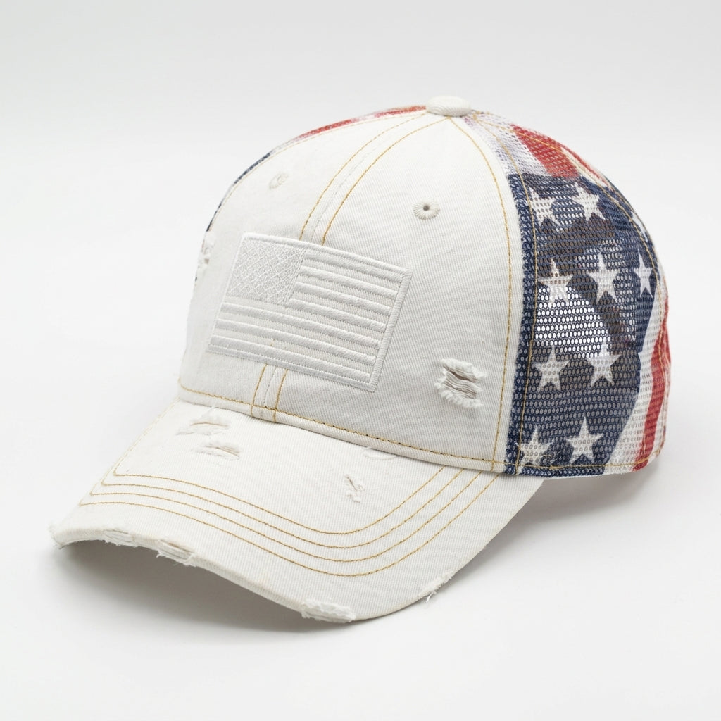 🇺🇸 Last Day Promo: 49% OFF-American Flag Ponytail Embroidered Hat