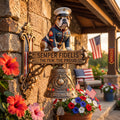 🇺🇸 USMC Semper Fidelis Tribute Wall Bell