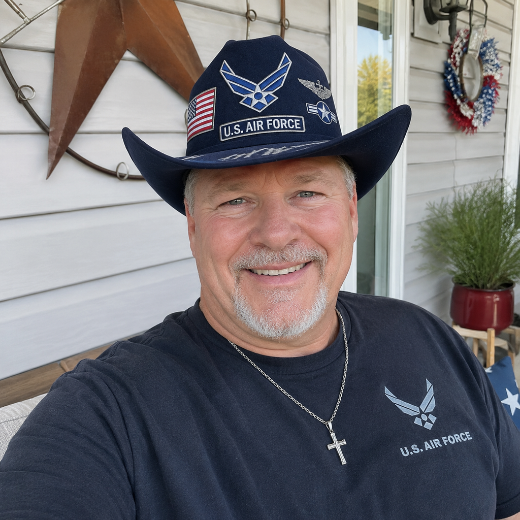 ✈️Last Day Promo: 49% OFF 🎖️ - U.S. Air Force Aim High Tribute Cowboy Hat