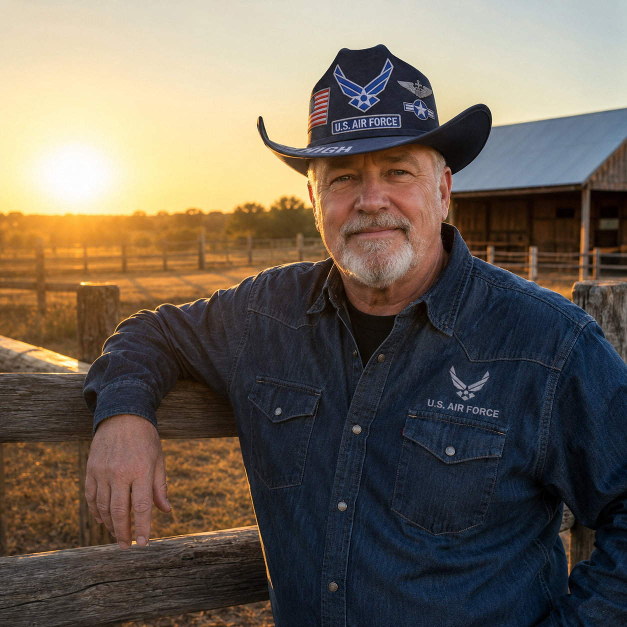 ✈️Last Day Promo: 49% OFF 🎖️ - U.S. Air Force Aim High Tribute Cowboy Hat